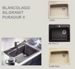 CHIUVETA BLANCOLAGO SILGRANIT PURADUR II, CULORI: SAND, ANTRACIT, SAMPANIE